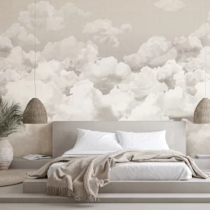 Alternative view of CRAFTED / CLOUDS Mural