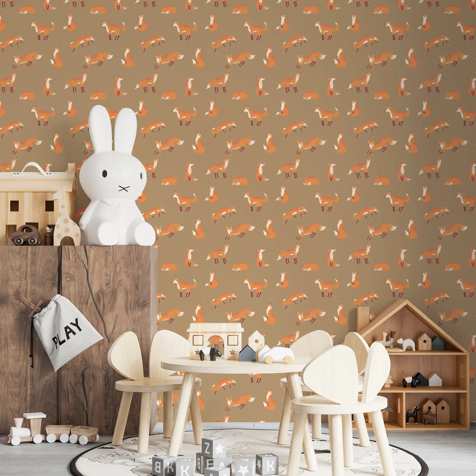 WALLPAPER WHITELINE DECOR