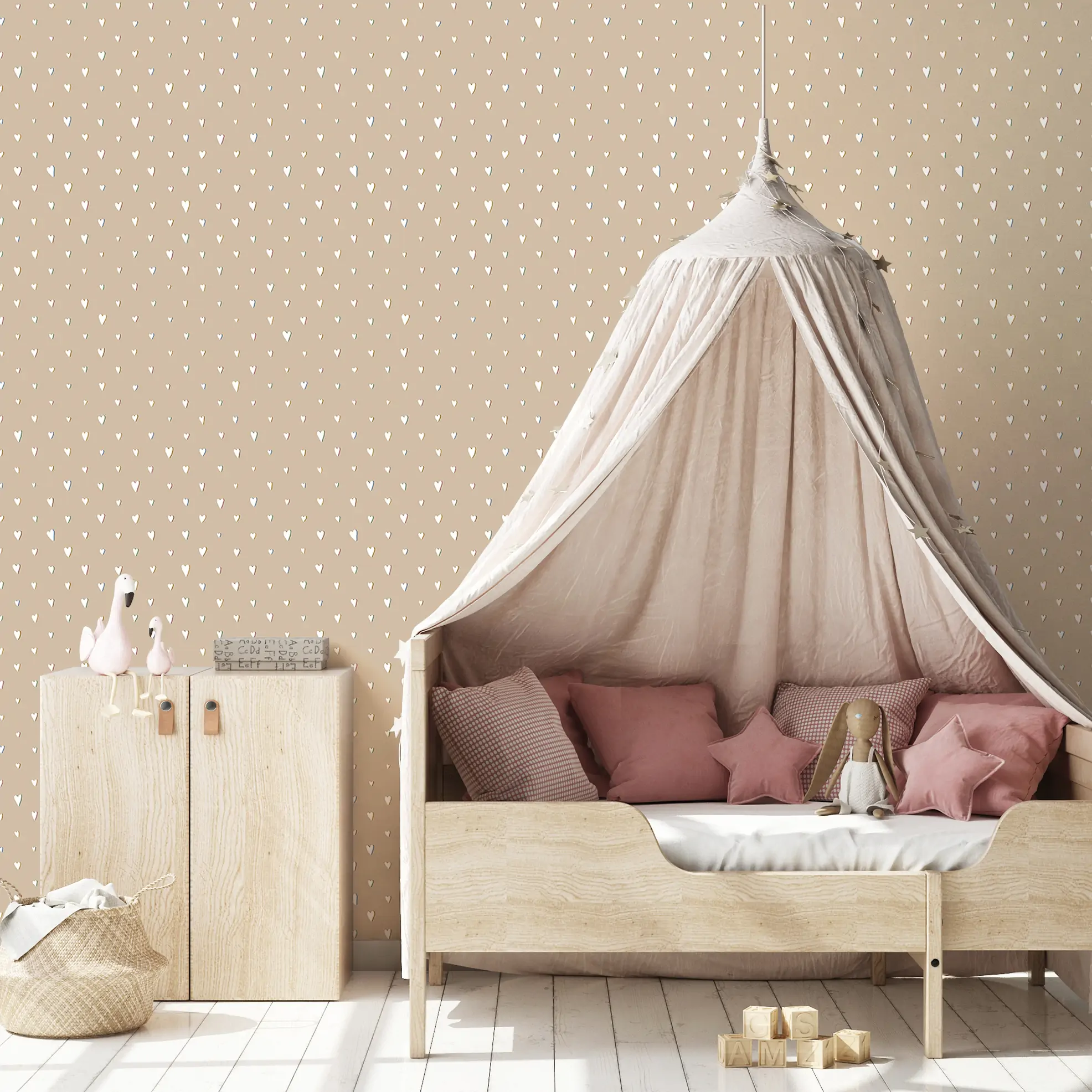 WALLPAPER WHITELINE DECOR