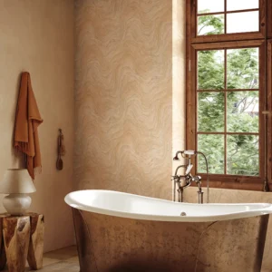 Whiteline décor wallpaper